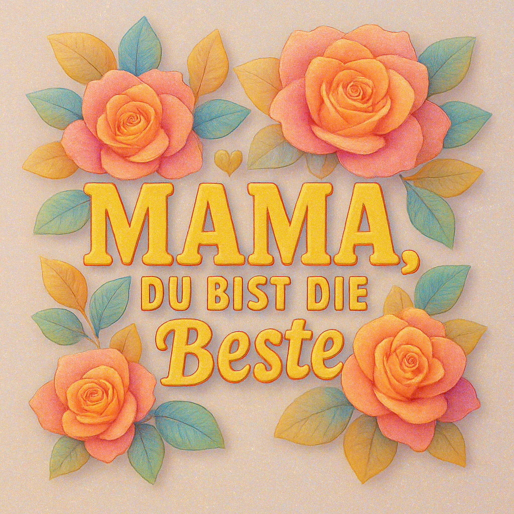 „Tumbler Rosenliebe – Thermobecher für Mama mit Blumenmotiv | Geschenkidee Muttertag & Geburtstag“