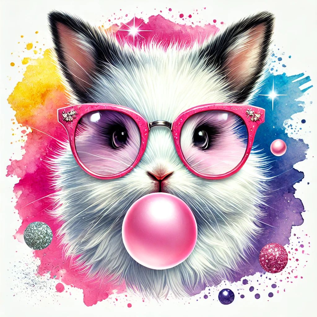 Doppelwandiger Tumbler „Bubble Bunny“