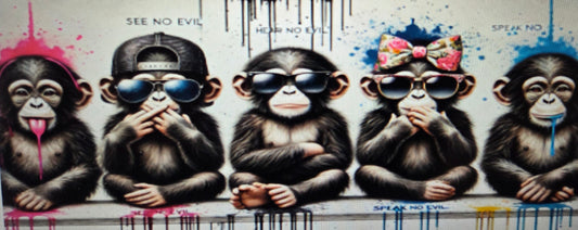 „Spardose Monkey Business – Streetstyle Design | Lustige Sparbüchse für Kinder & Jugendliche“