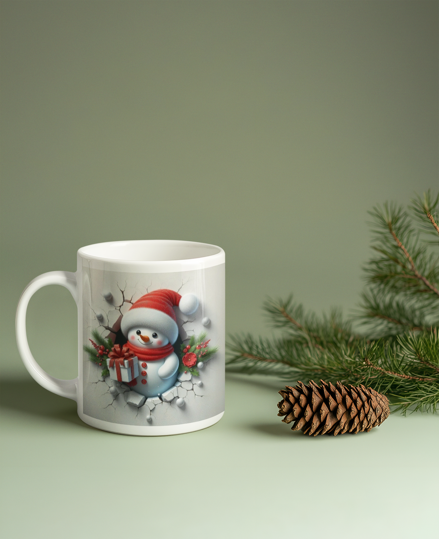 „Tasse Schneemann – Weihnachts-Tasse Frostiger Freund | Geschenkidee für Winter & Weihnachten“