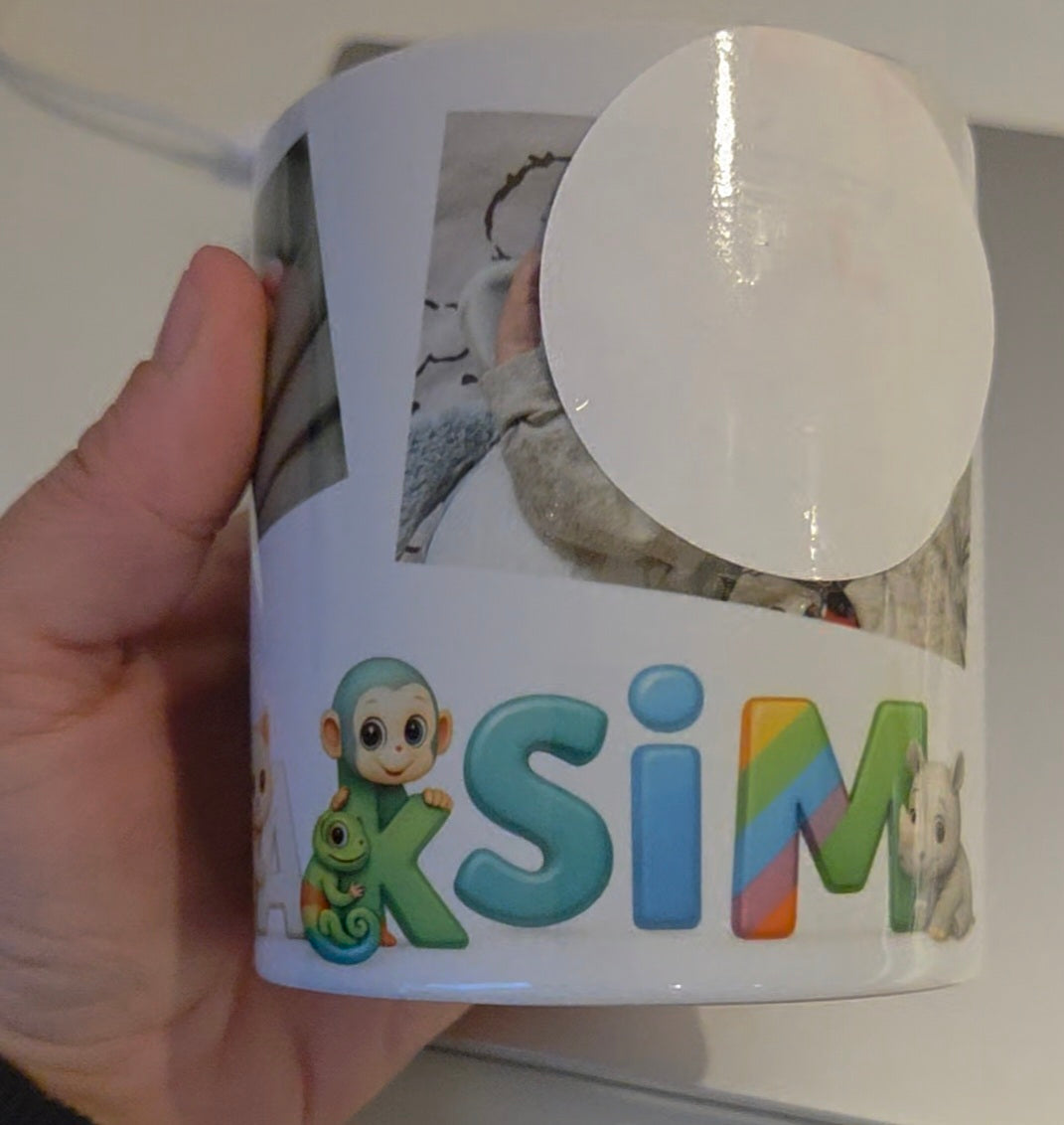 „Spardose personalisiert – mit Namen, Foto oder Wunschmotiv | Geschenkidee für jeden Anlass“