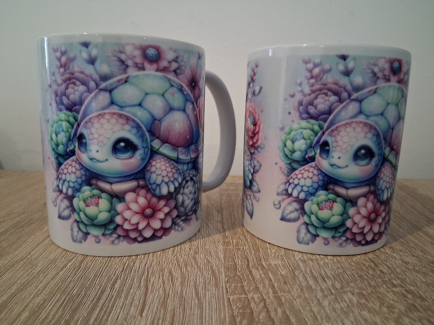 Tasse Schildkröte – Zauberhaftes Tiermotiv in Keramik | Geschenkidee für Kinder & Tierfreunde“
