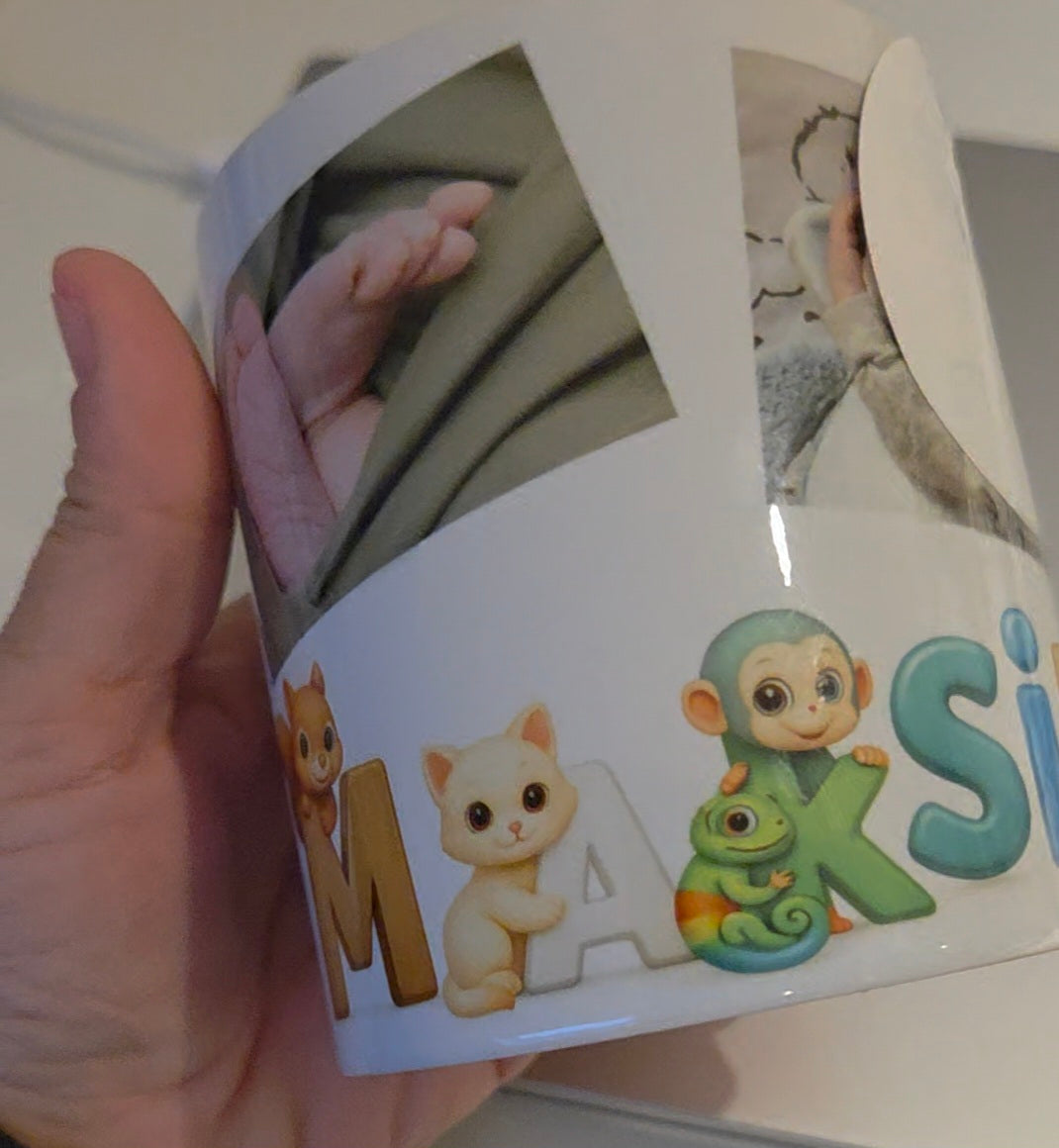 „Spardose personalisiert – mit Namen, Foto oder Wunschmotiv | Geschenkidee für jeden Anlass“