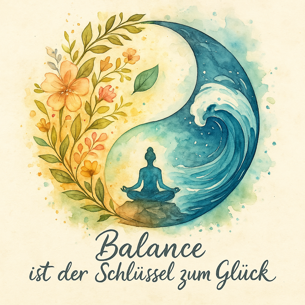 „Thermoflasche Seelenruhe – Edelstahl Trinkflasche mit Motiv | Geschenkidee für Balance & Entspannung“