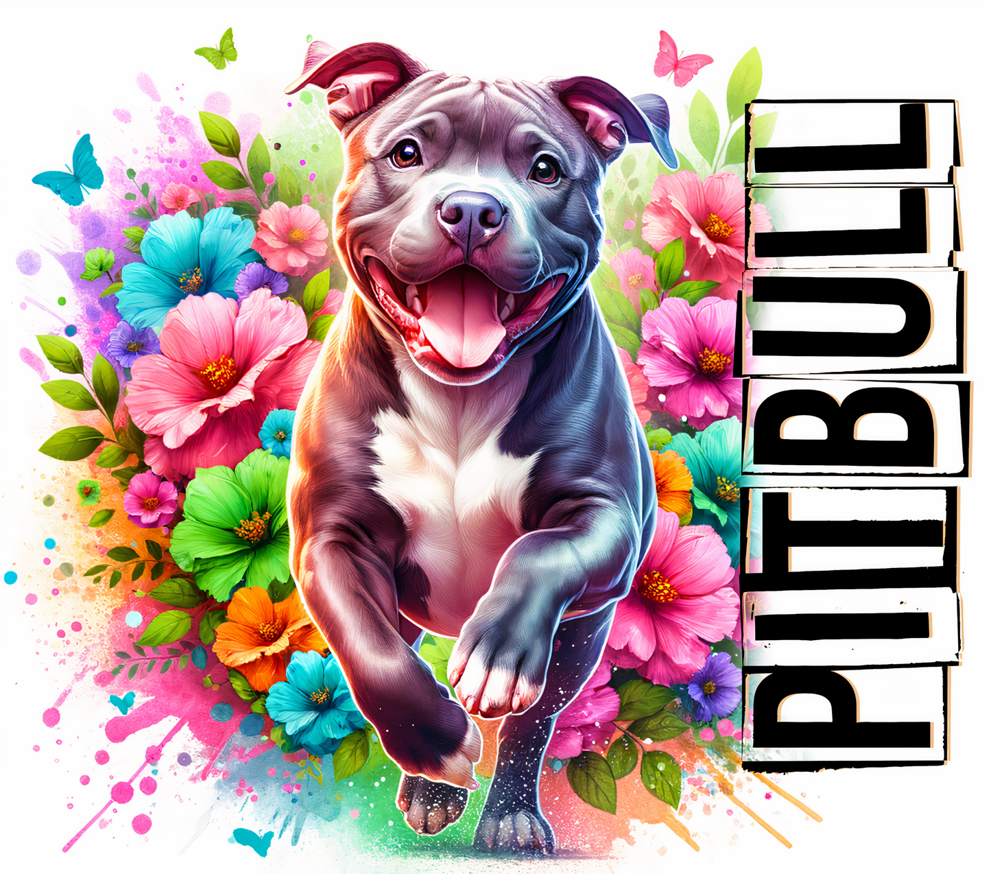 „Tumbler Pitbull – Thermobecher für Hunde- & Tierfreunde | Geschenkidee Happy Pitbull“