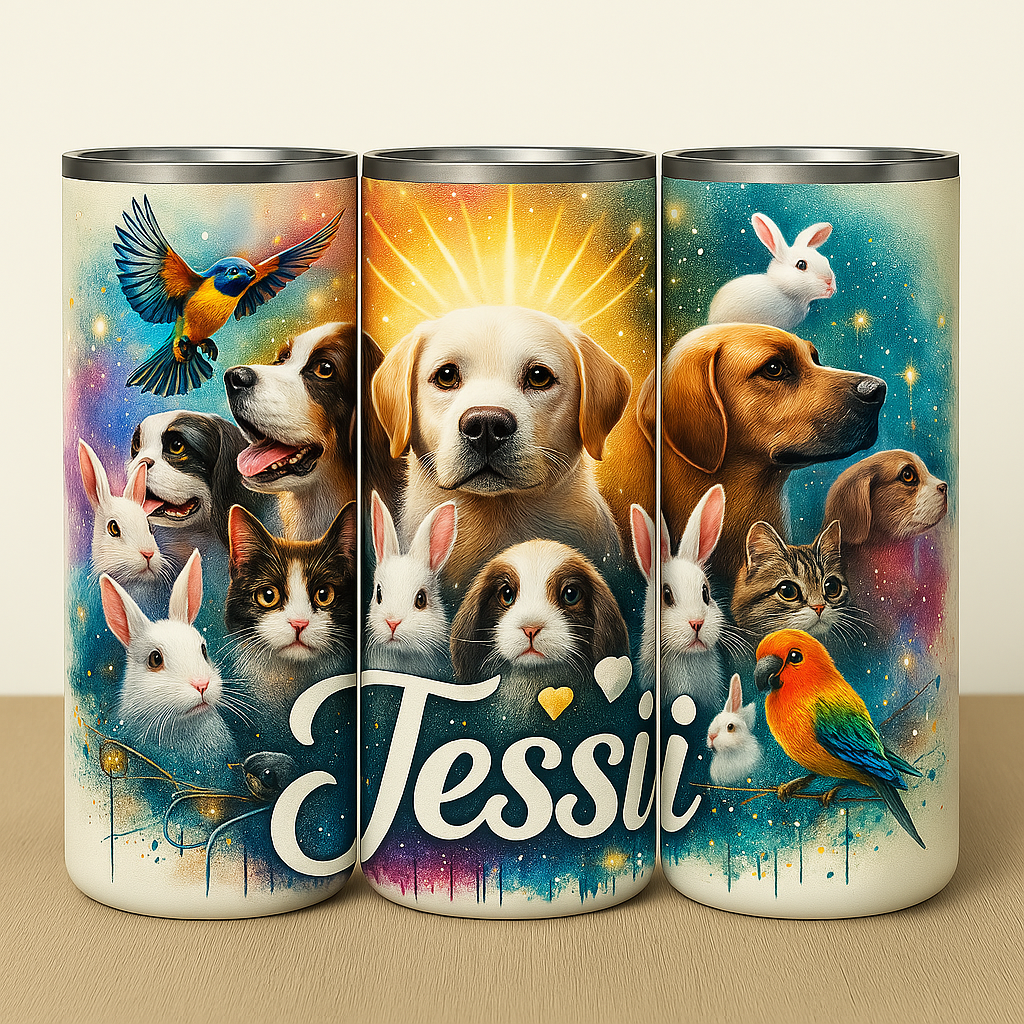 „Personalisierter Tumbler – Thermobecher mit Wunschmotiv & Namen | Dein individueller Stil“
