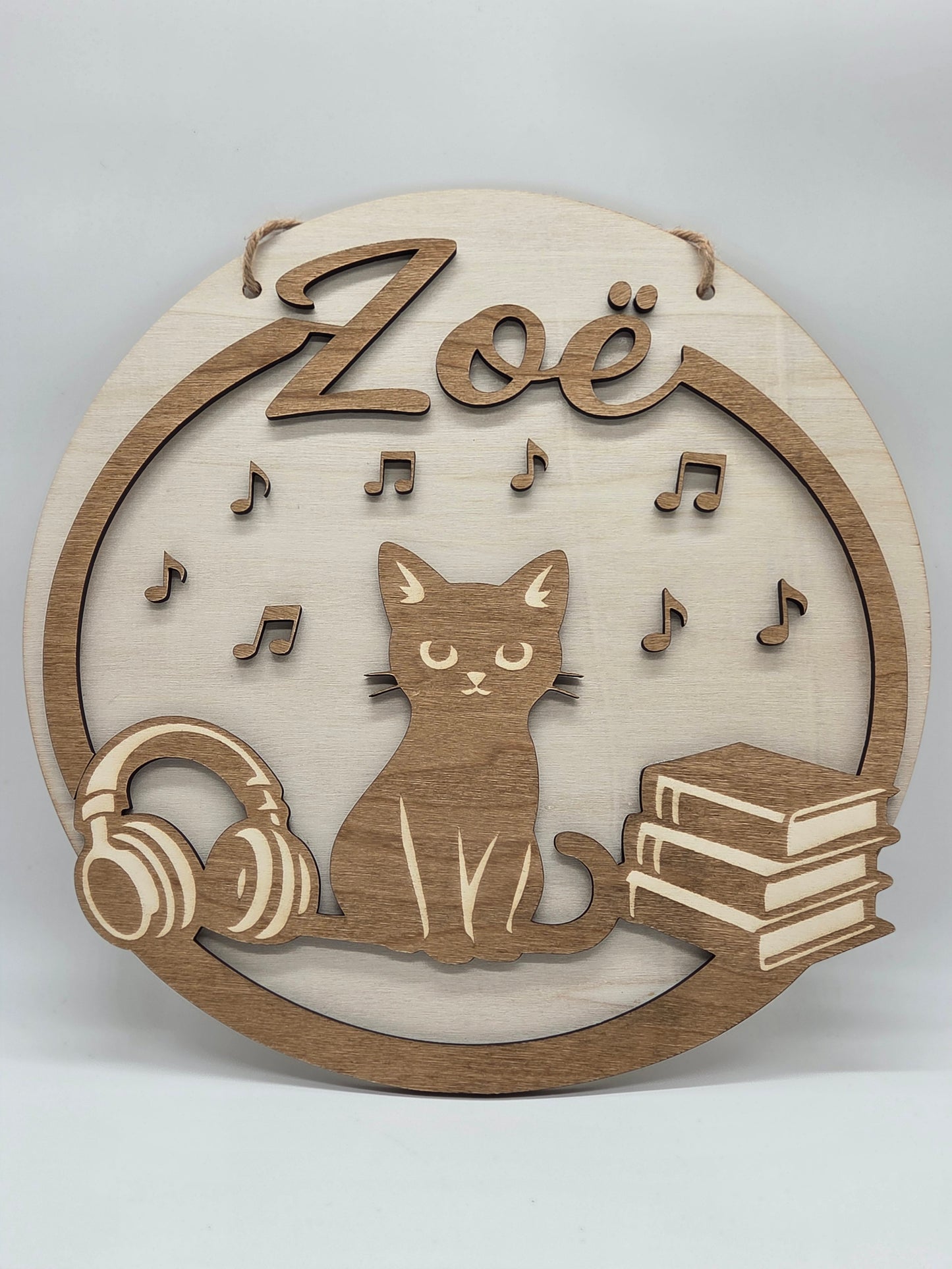 Personalisiertes Türschild Kinderzimmer Holz – Namensschild individuell – Kinderzimmer Deko – Geschenk zur Geburt / Taufe / Geburtstag